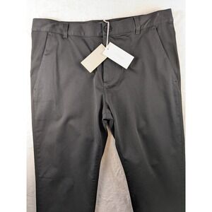 COS Black Chino Pants Straight Leg Regular Fit Modern Casual Size 34x30